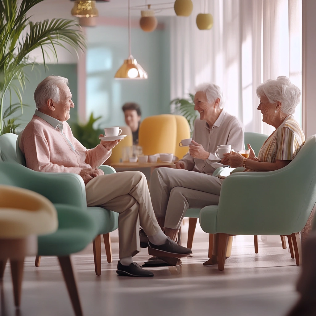 Спільне чаювання після заняття - важливий елемент соціалізації